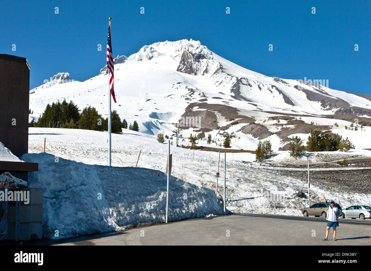 Timberline lodge mt hood hi-res stock photography and images - Alamy