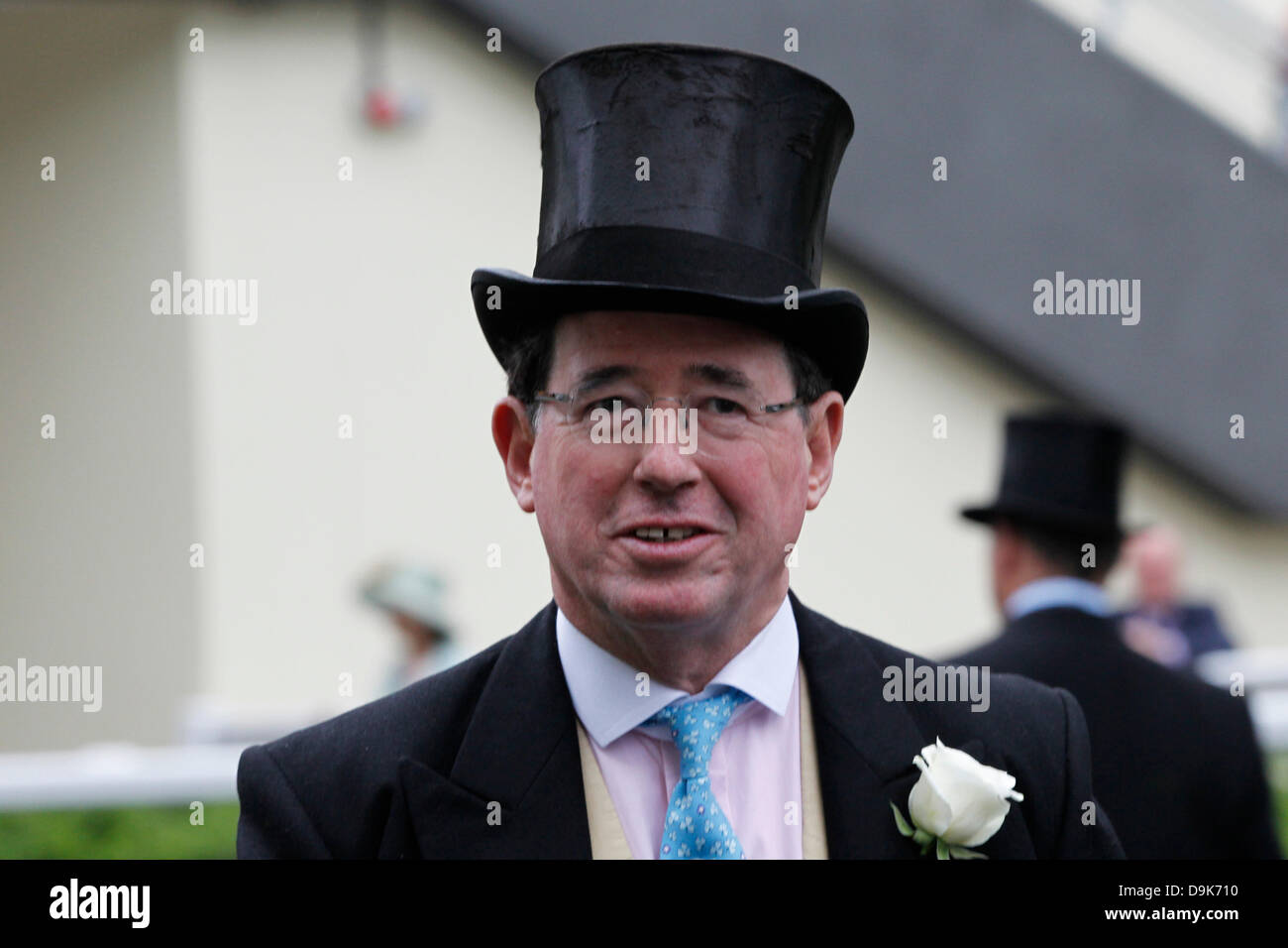 Ascot, UK. 20th June, 2013. Lord Teddy Grimthorpe (Racing manager Juddmonte) in portrait. Credit: Lajos-Eric Balogh/turfstock.com/dpa/Alamy Live News Stock Photo