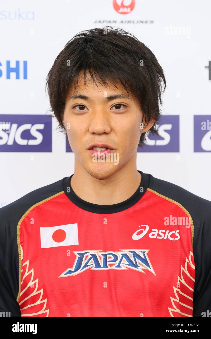 Ryota Yamagata (JPN), JUNE 21, 2013 - Athletics : Men's 4x100m Relay ...