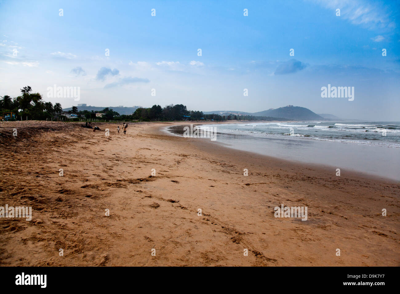 Beach, Rishikonda Beach, Visakhapatnam, Andhra Pradesh, India Stock Photo