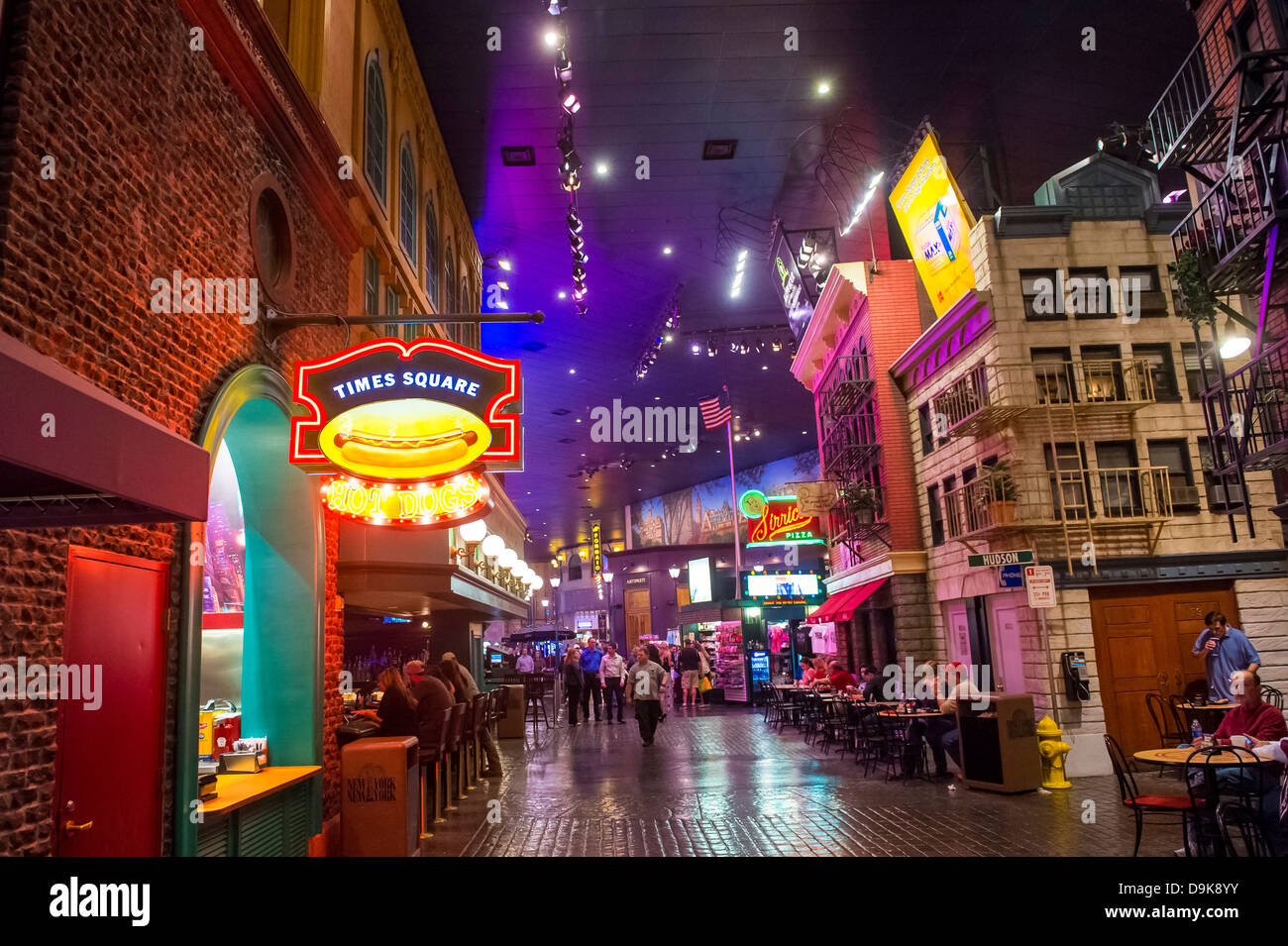 The interior of New York-New York Hotel & Casino in Las Vegas Stock Photo -  Alamy