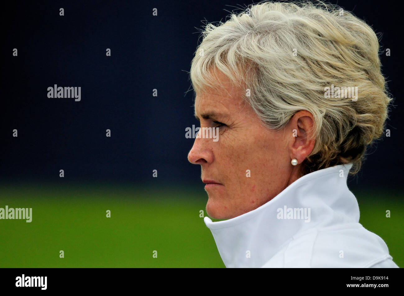 Maureen Connolly Challenge Trophy, Eastbourne, June 20th 2013. Judy Murray Stock Photo