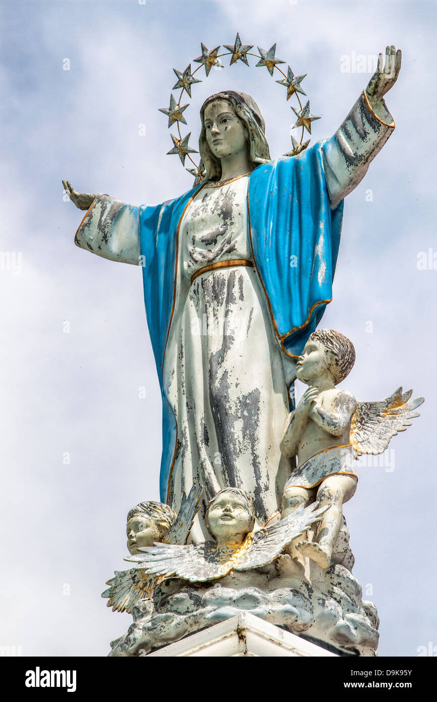 the Blessed Virgin Mary Stock Photo