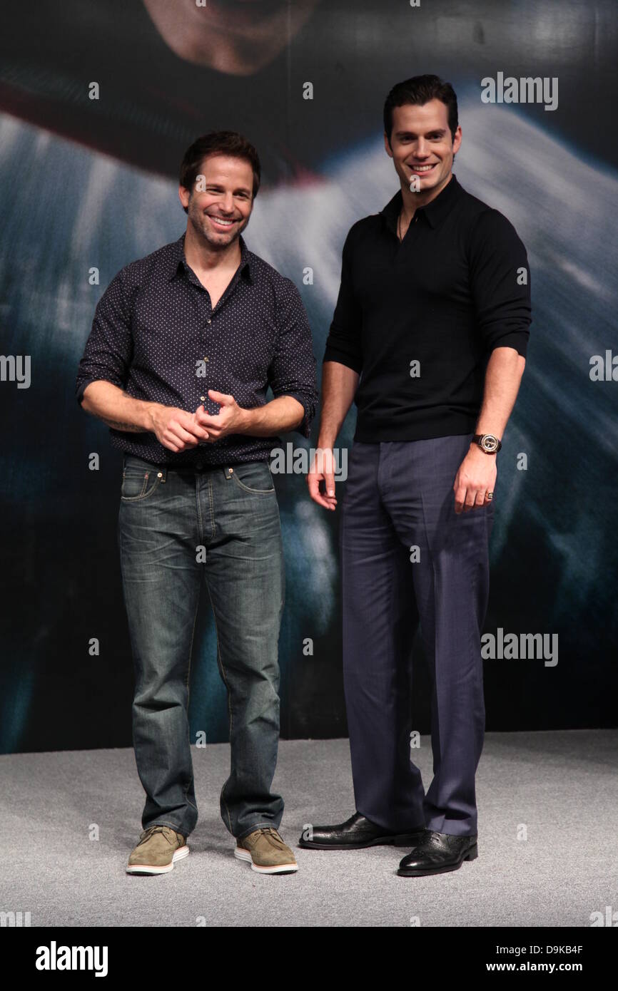 Shanghai, China. 20th June, 2013. Henry Cavill at press conference of movie Superman: The Man of Steel in Shanghai, China on Thursday June 20, 2013. Credit:  Top Photo Corporation/Alamy Live News Stock Photo