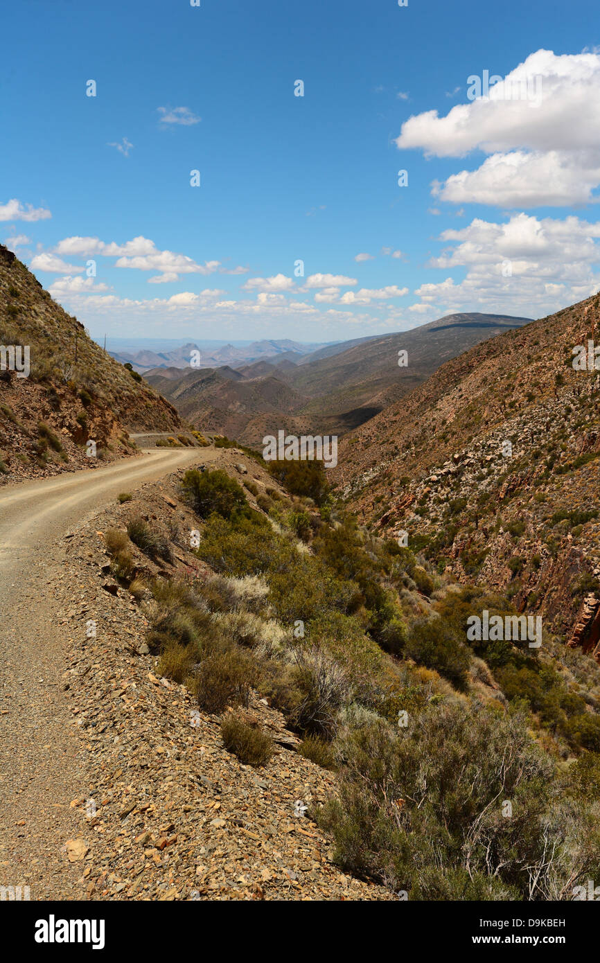Bosluiskloof mountain pass near Ladismith, Western Cape Province, South