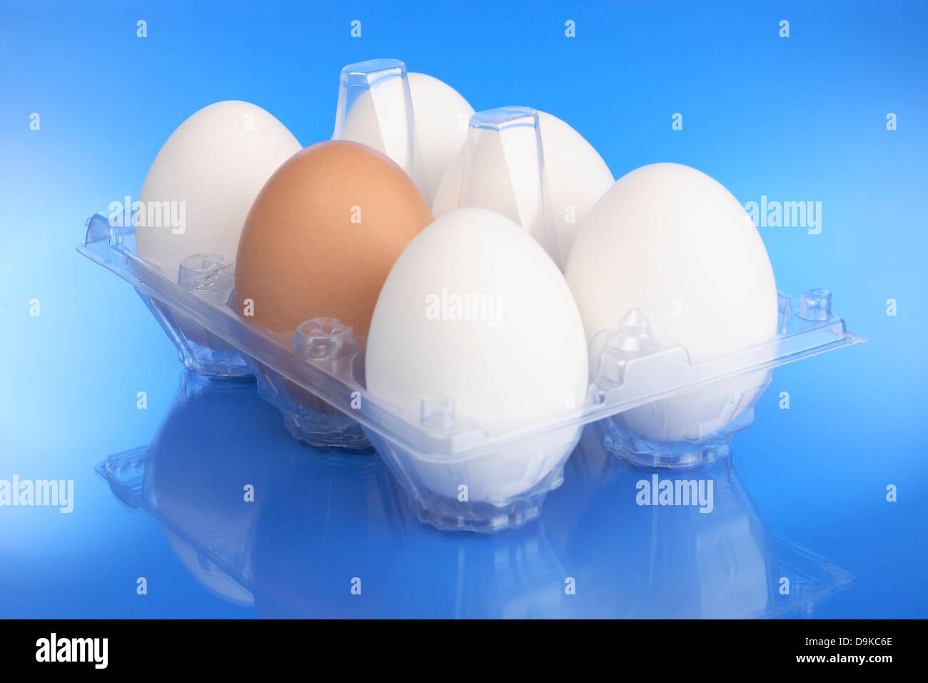 Packet with fresh eggs, stack of fresh eggs Stock Photo Alamy