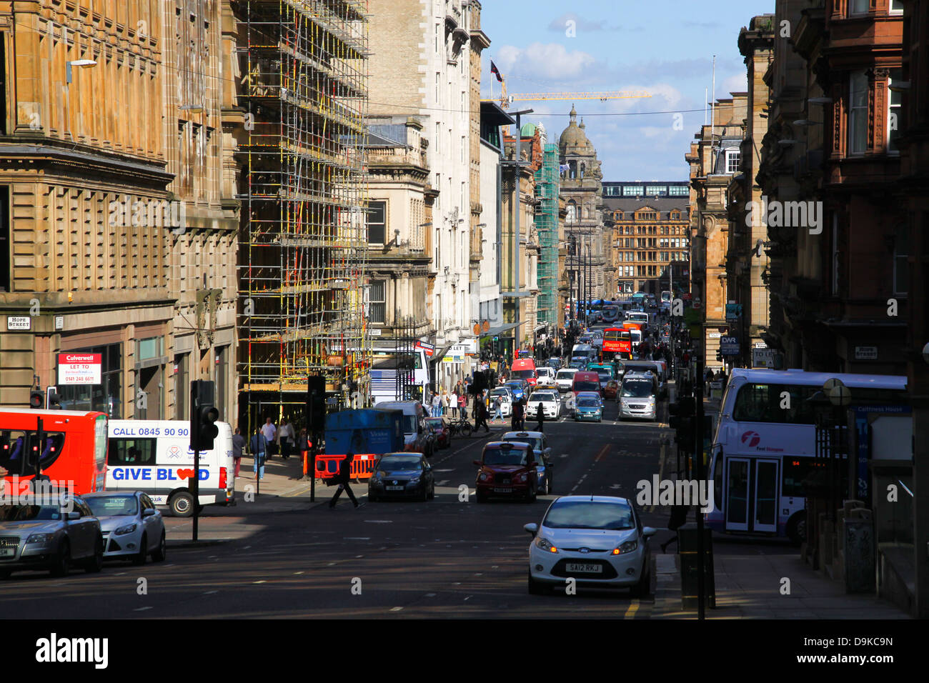 St vincent street glasgow scotland hires stock photography and images