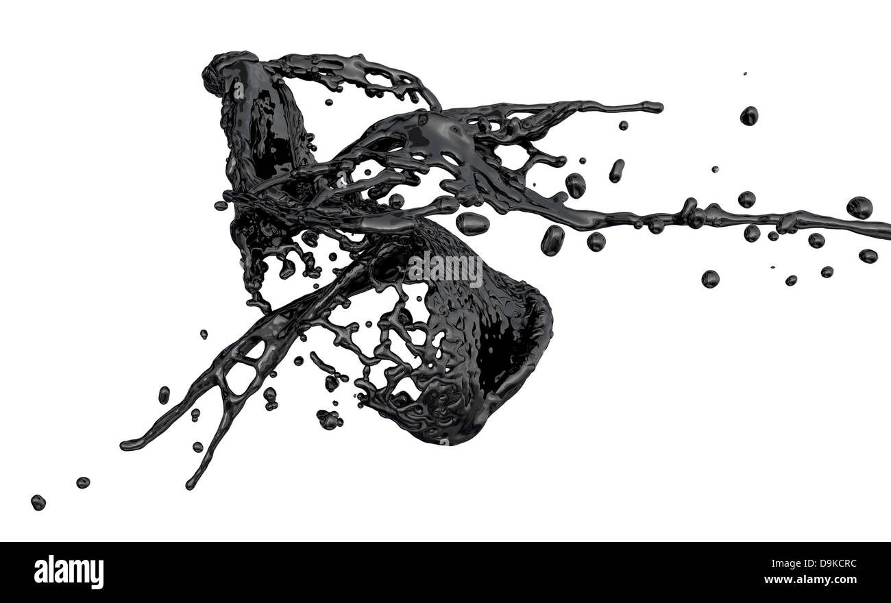 black color splash 9