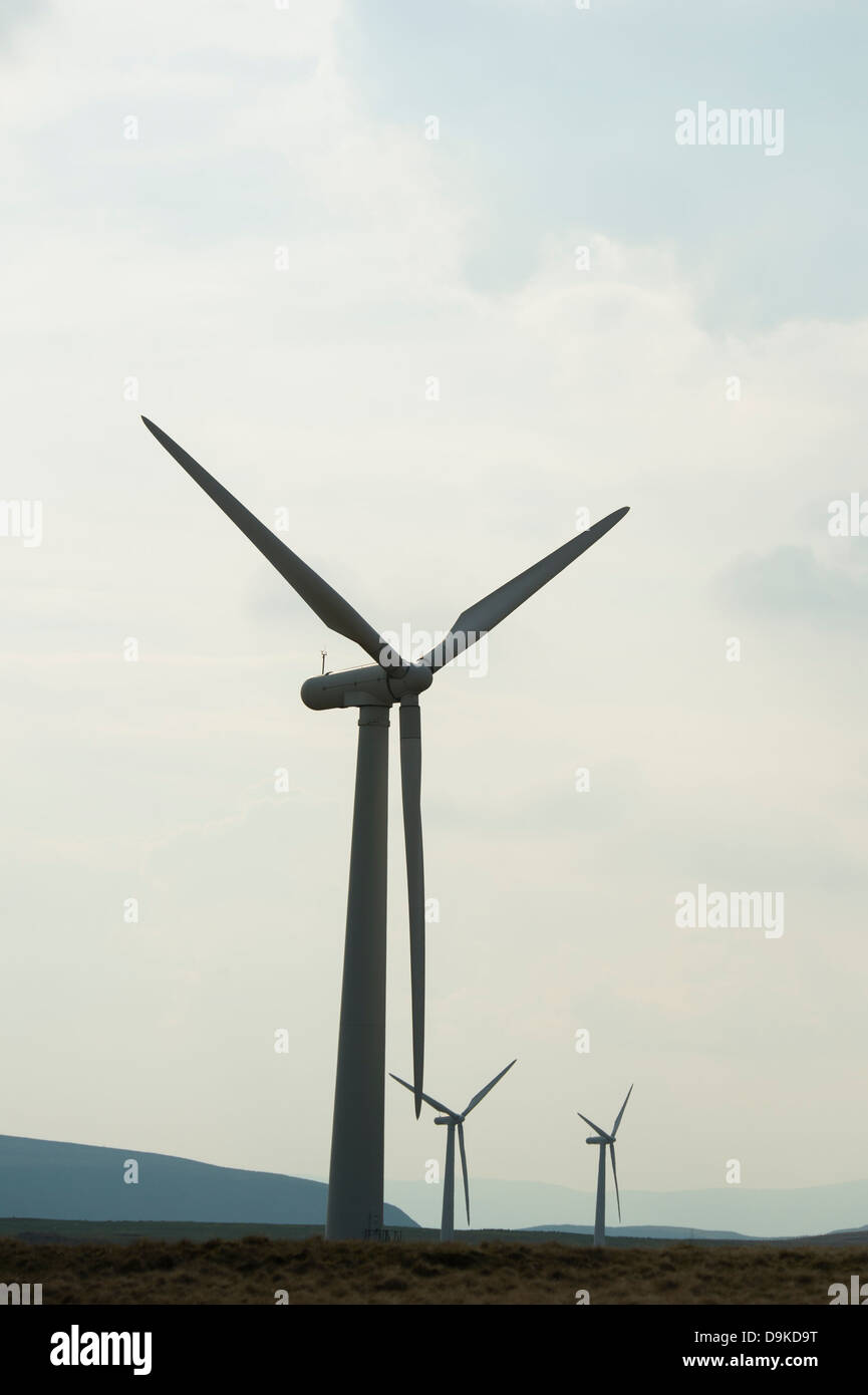 Carno wind farm, Powys, Mid Wales, UK Stock Photo Alamy