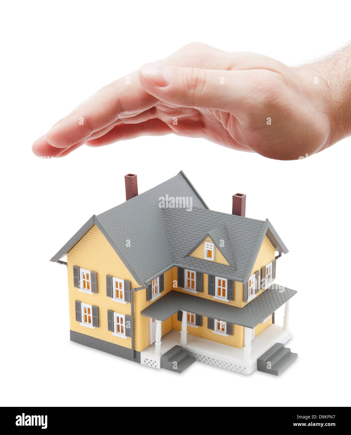 Protect Your House Stock Photo