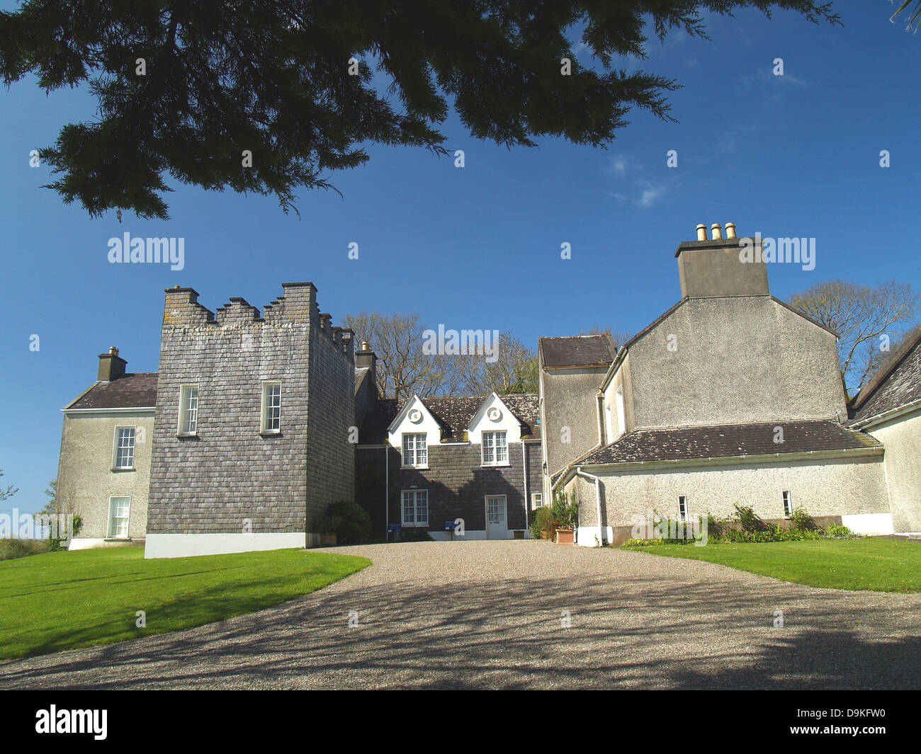 Derrynane House,County Kerry,Watervile,Ireland Stock Photo Alamy