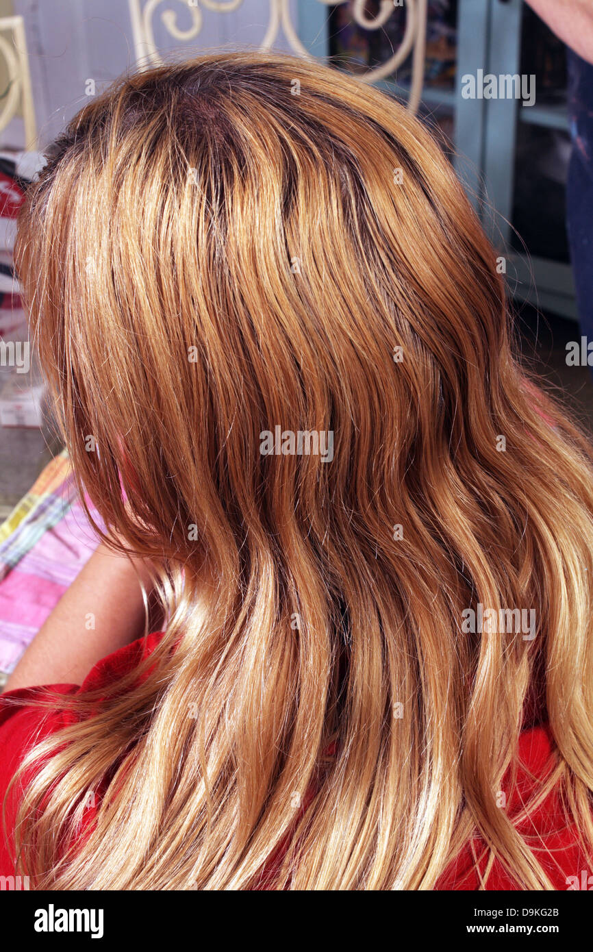 Beautiful blonde hair hi-res stock photography and images - Alamy