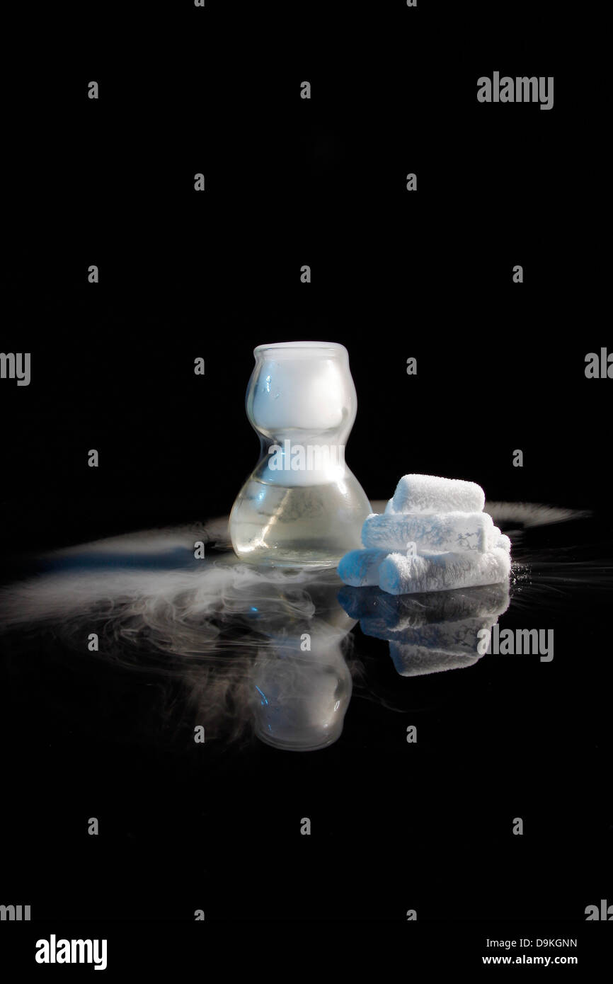 dry ice Stock Photo Alamy