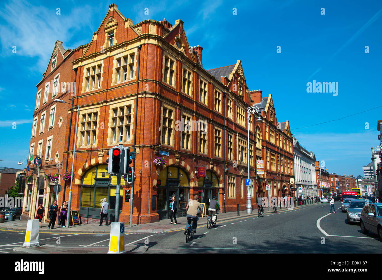 Lord Edward street central Dublin Ireland Europe Stock Photo Alamy