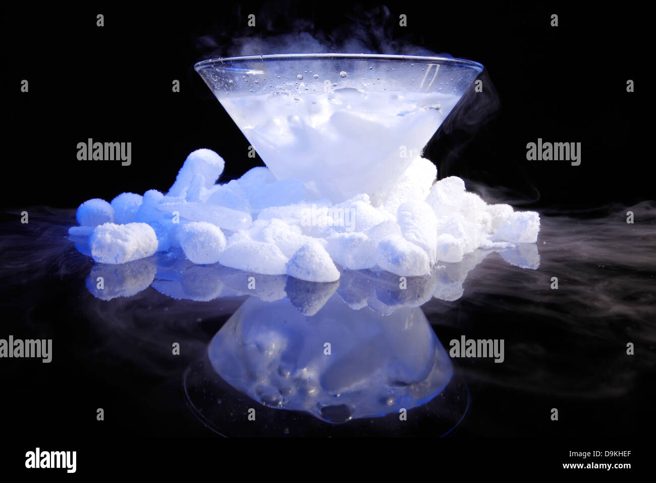 ice, smoke, solid, cold, mystery, carbon, dry ice, carbon dioxide Stock
