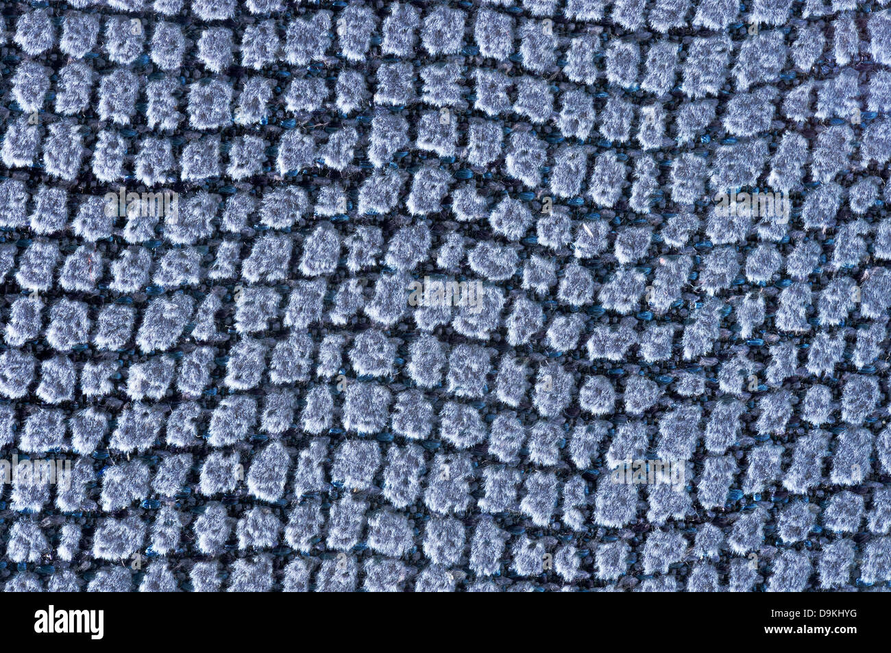 closeup of soft cushion with square textures Stock Photo