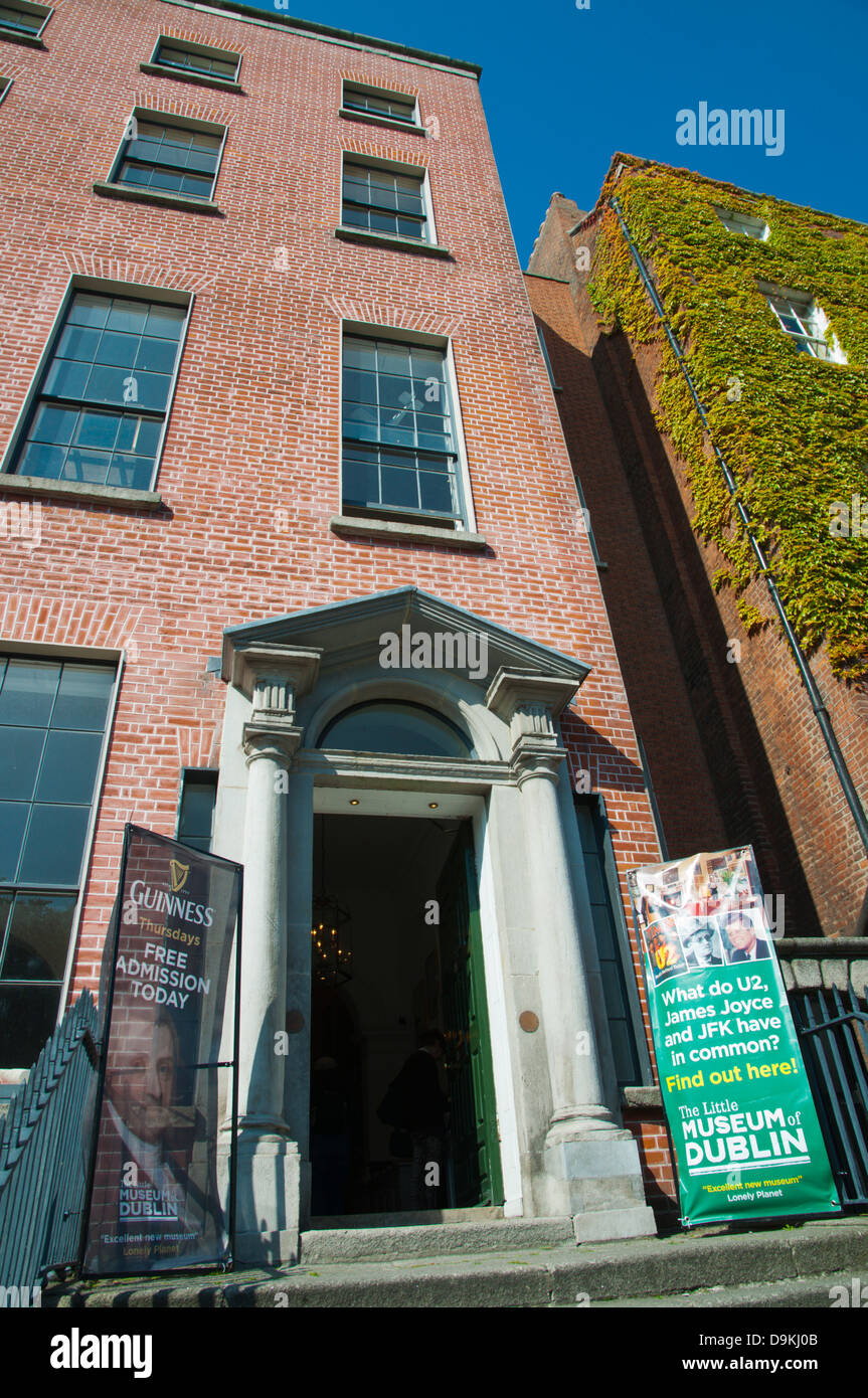 The Little Museum of Dublin exterior at St Stephen's Green North central Dublin Ireland Europe Stock Photo