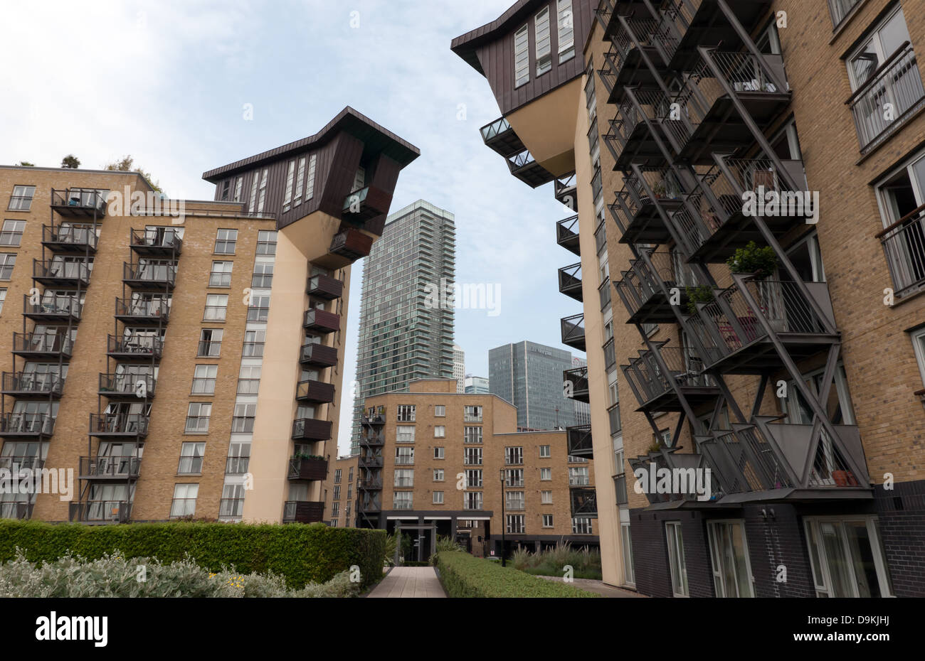 View of the Waterman Building, Millennium Harbour, Westferry Road E14 Stock Photo Alamy