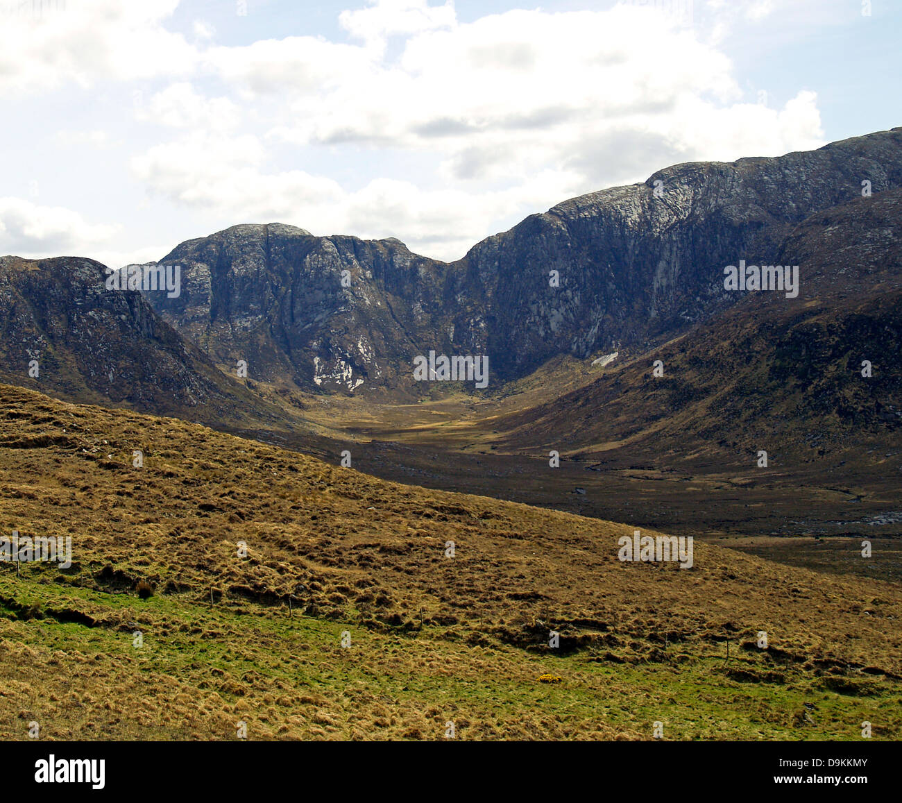 Derryveagh Mountains,Glenveagh National Park,Ireland Stock Photo