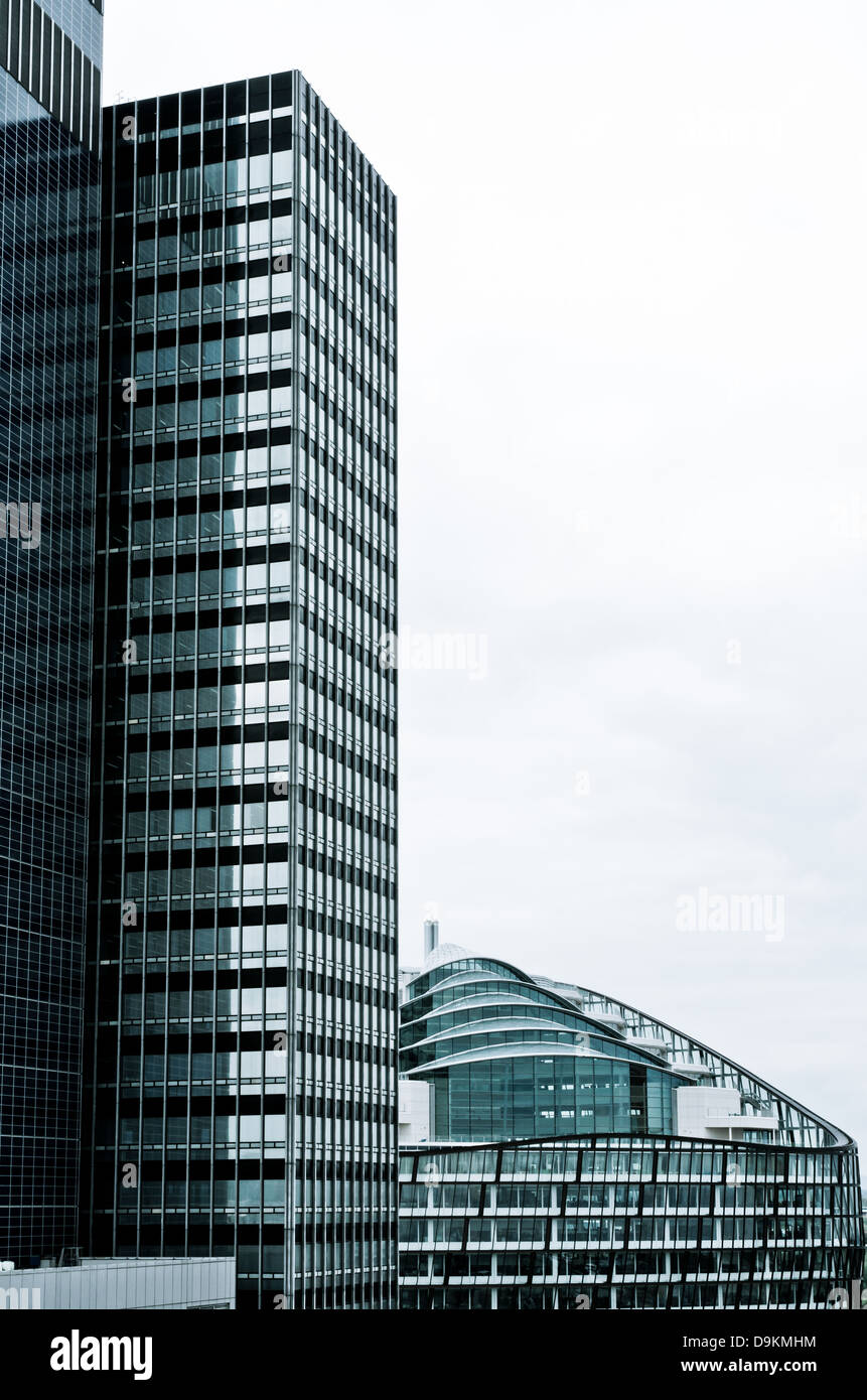 The Old CIS tower with the new Co Op head office building at No.1 Angle