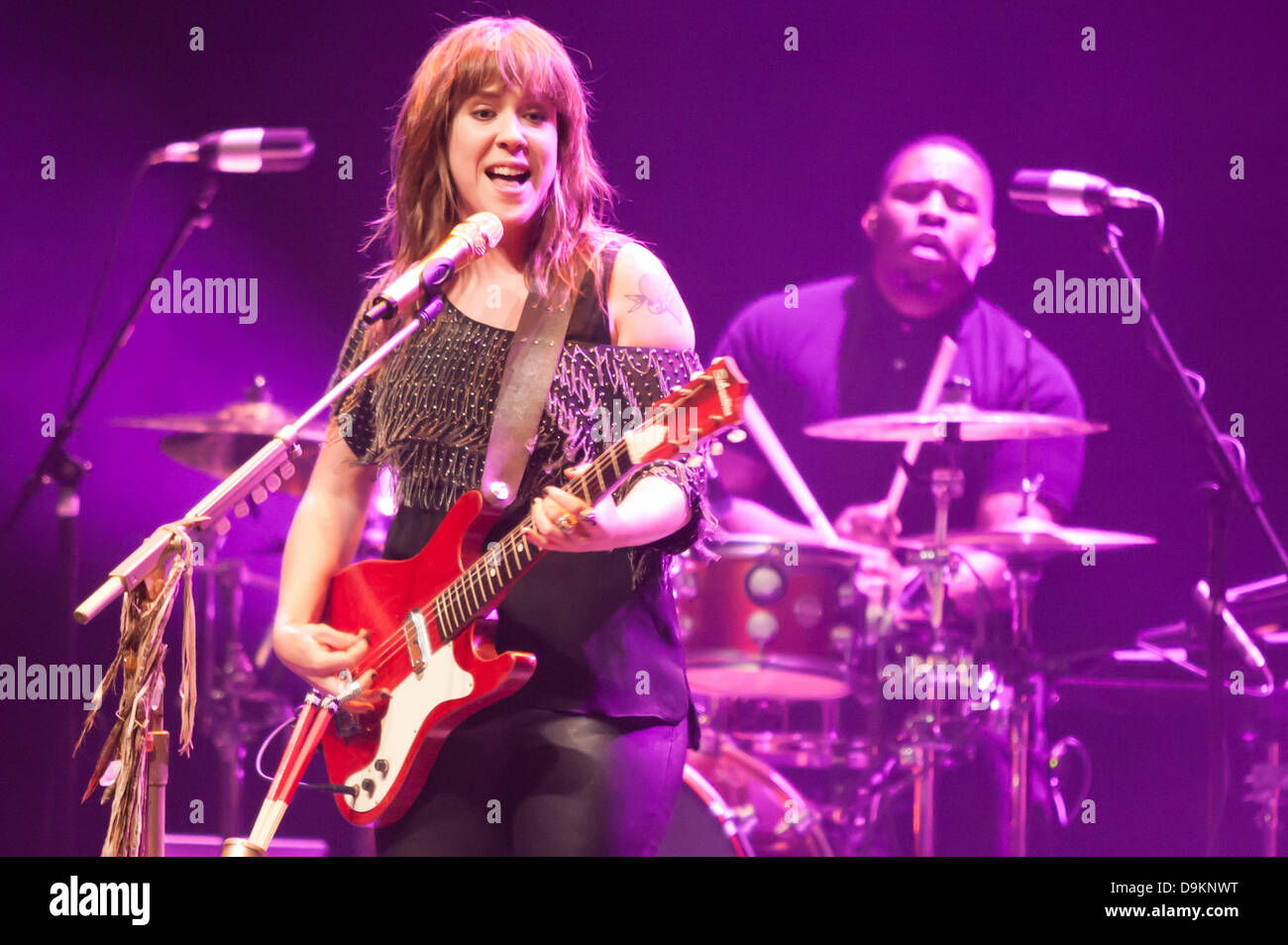Singer Shea Rider London Ontario, Canada. June 20, 2013.Canadian musician Serena Ryder ...