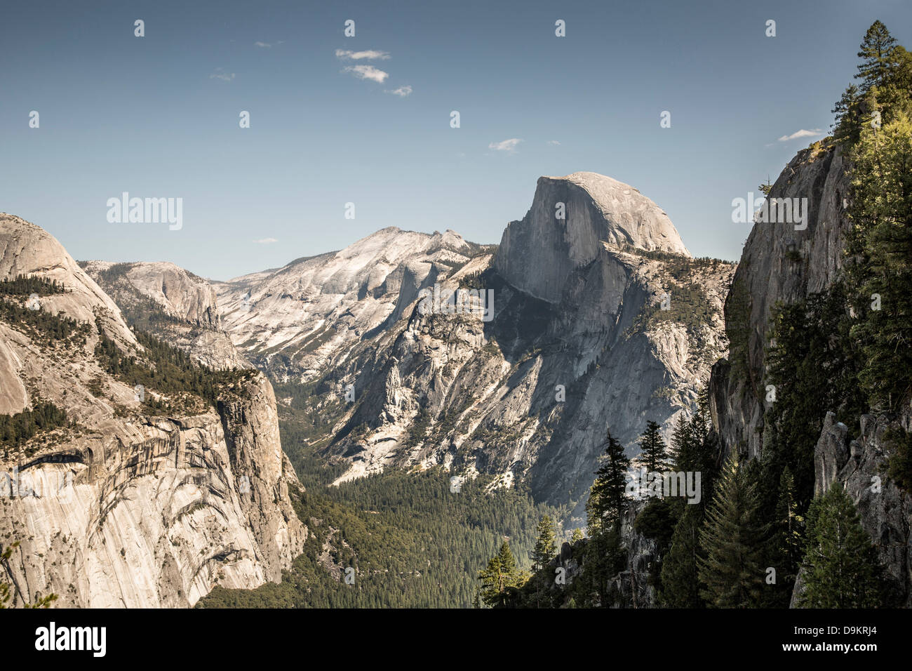 Half Dome, Yosemite National Park, California Stock Photo