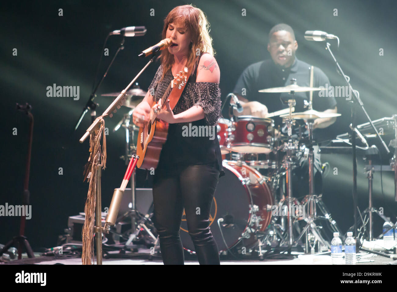 Singer Shea Rider Canadian musician Serena Ryder performs at the Grand Theatre in London ...