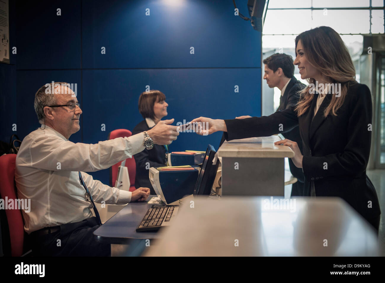 Check in area hi-res stock photography and images - Alamy
