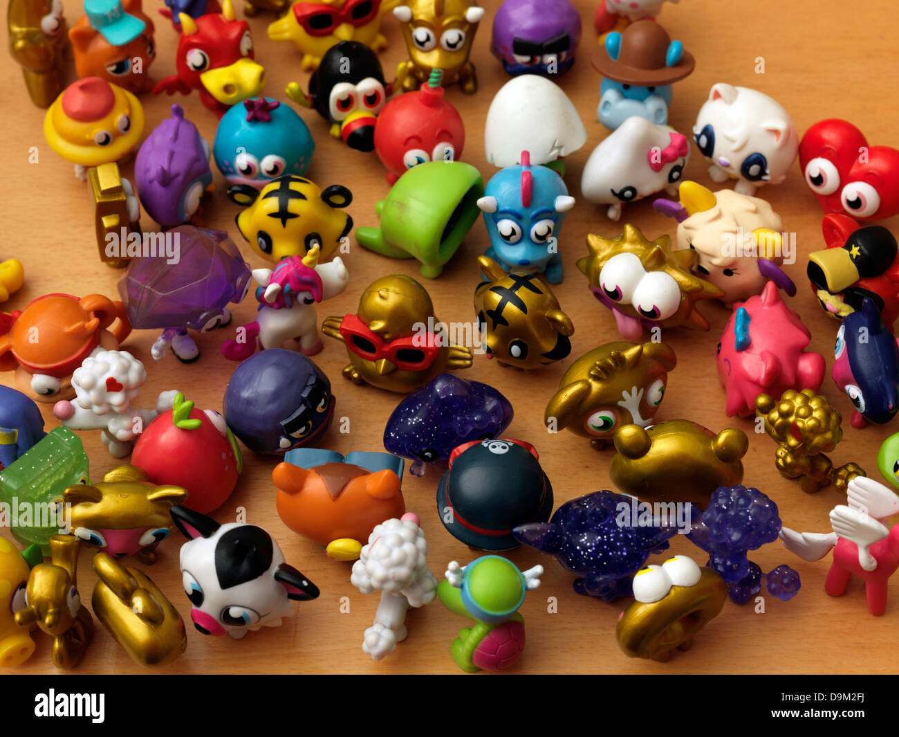 Collection Of Moshi Monsters Stock Photo