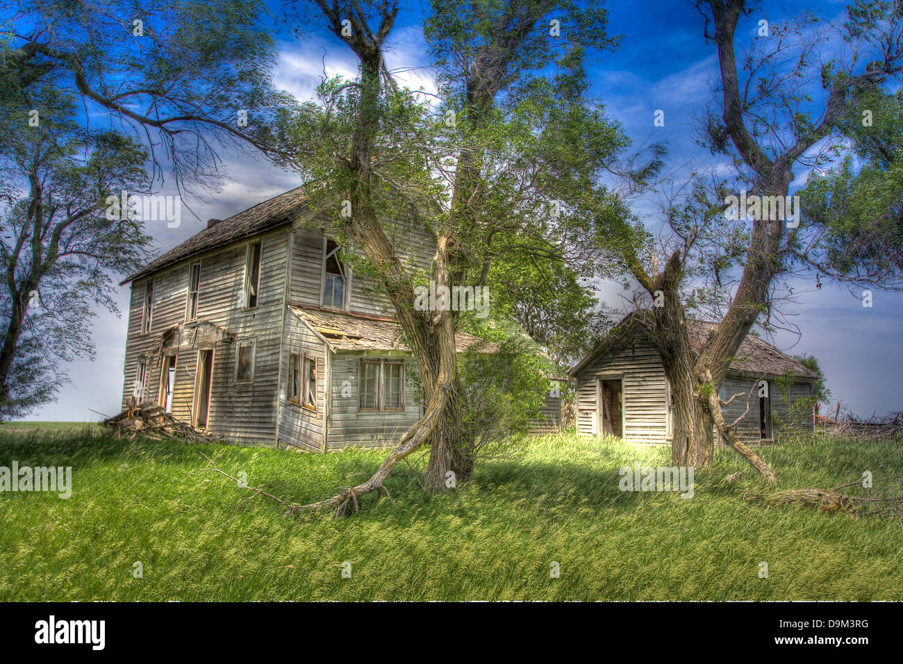 Farmhouse Stock Photo