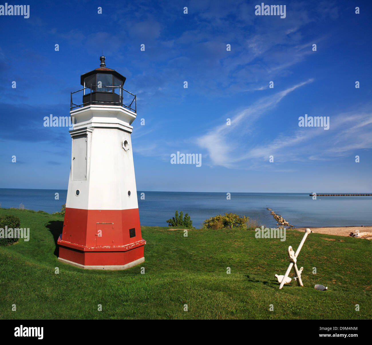 A Very Cute And Very Small Lighthouse, The Vermilion Light On A