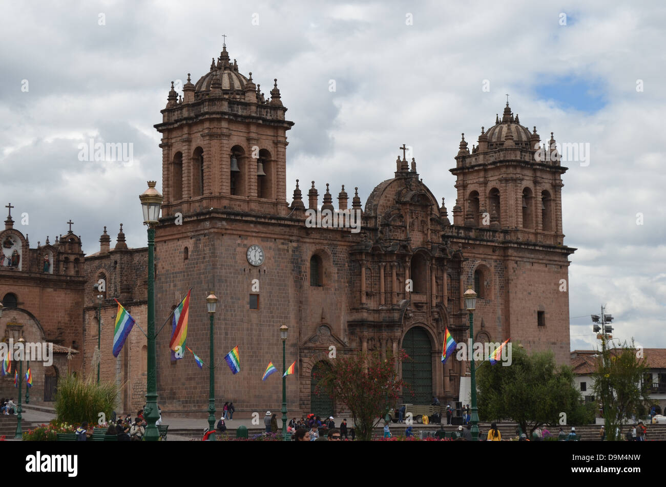 Cusco Cathedral in the Plaza de Armas. Cusco, Peru Stock Photo