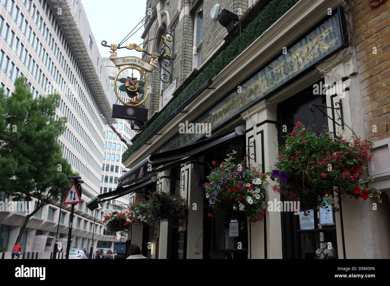 adam and eve tavern city of westminster london uk 2013 Stock Photo