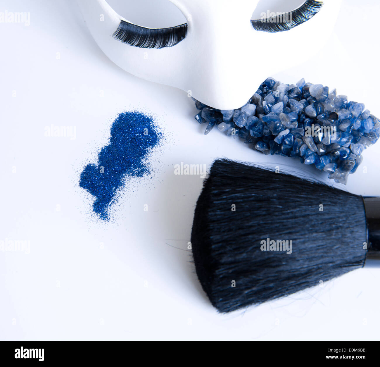 Mask makeup and accessories Stock Photo Alamy