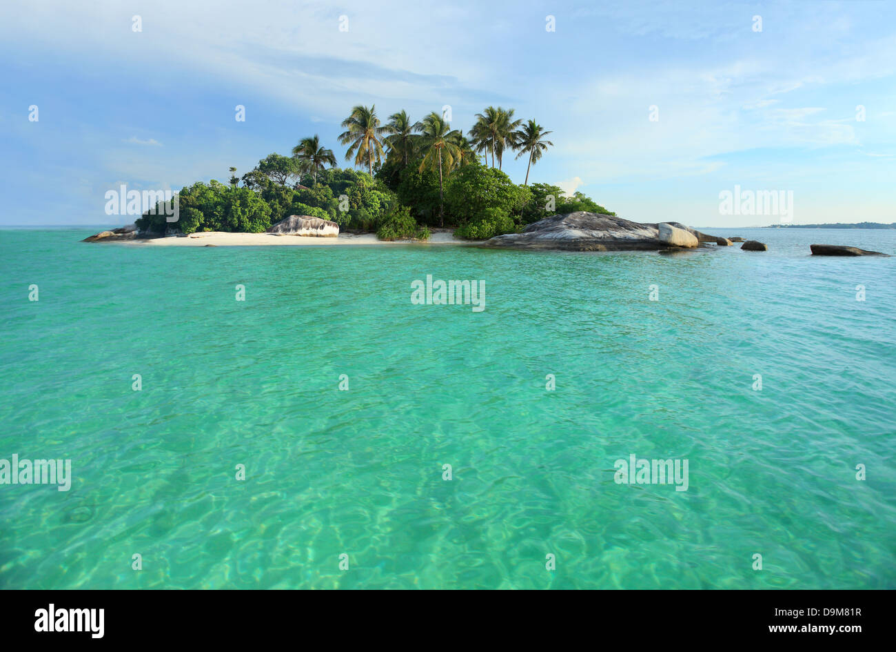 Tropical Island, perfect getaway Stock Photo