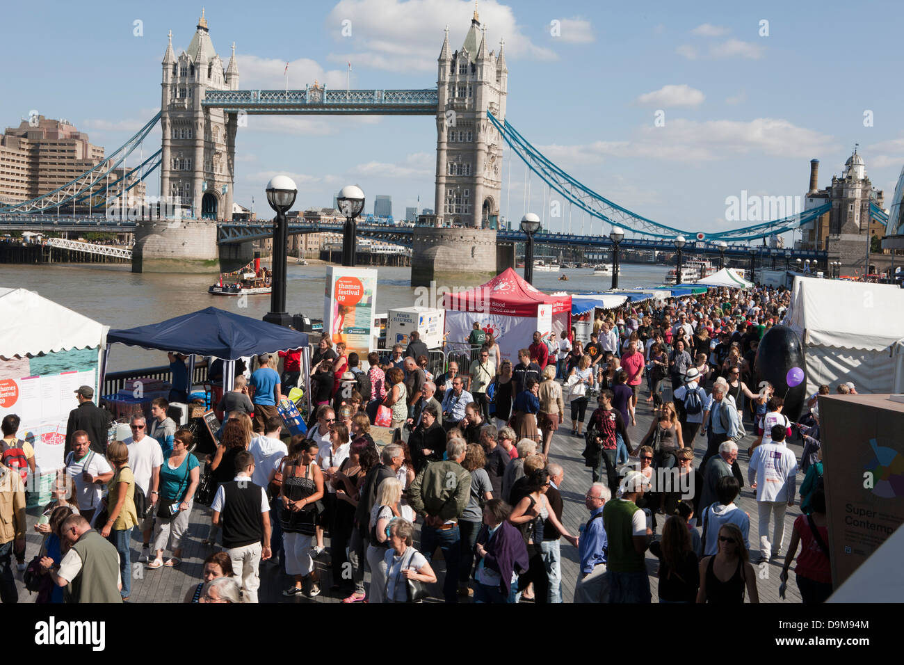 Thames Festival, London, UK Stock Photo