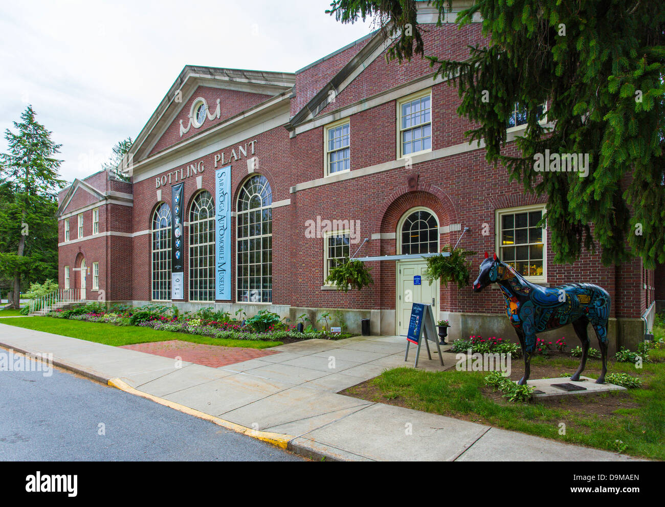 Saratoga Automobile Museum in Saratoga Springs New York Stock Photo - Alamy