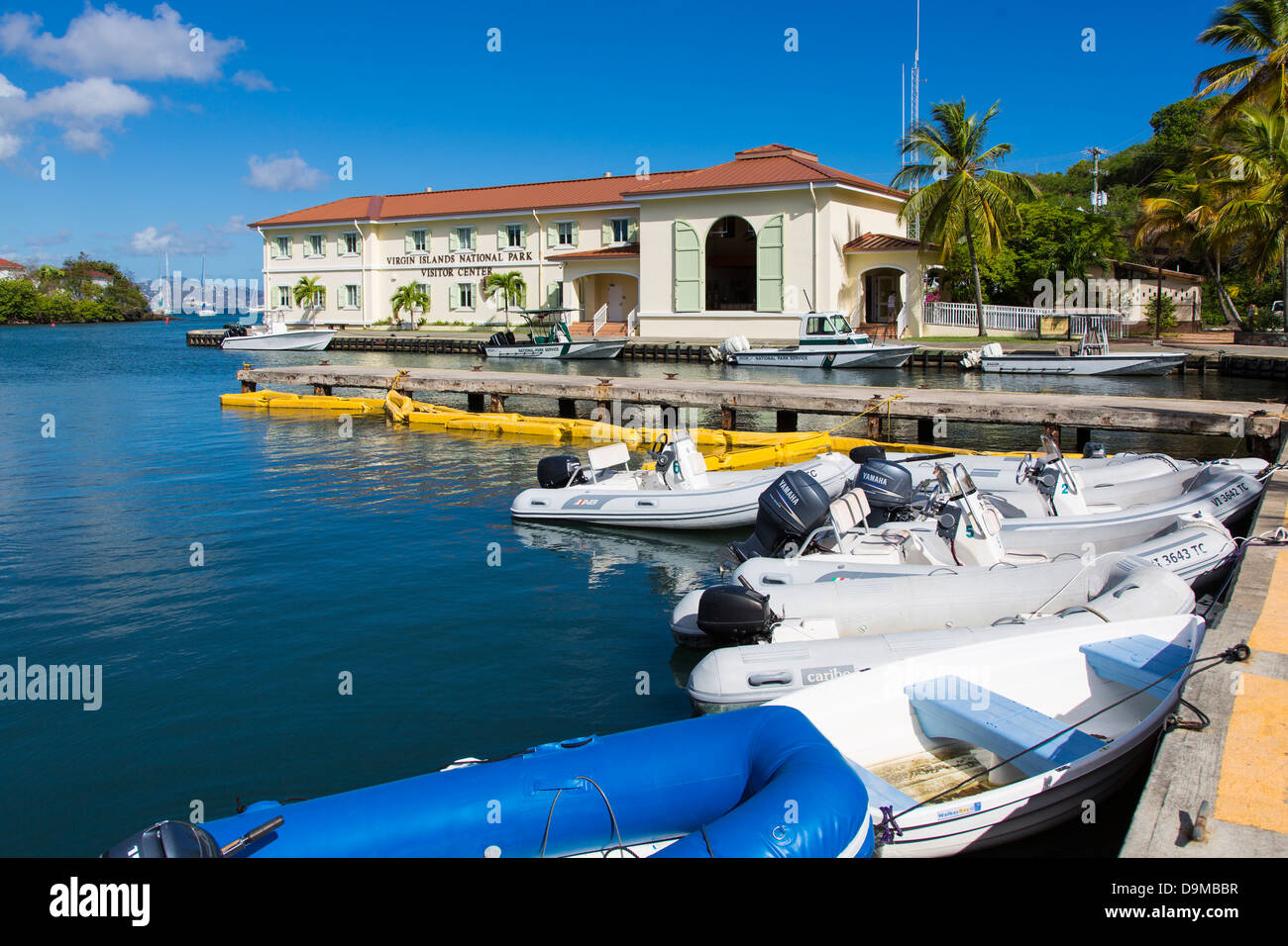 Virgin Islands National Park visitors Center and headquarters building
