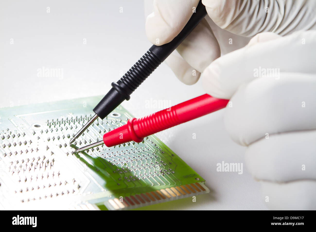 Technician repairing computer hardware in the lab Stock Photo Alamy