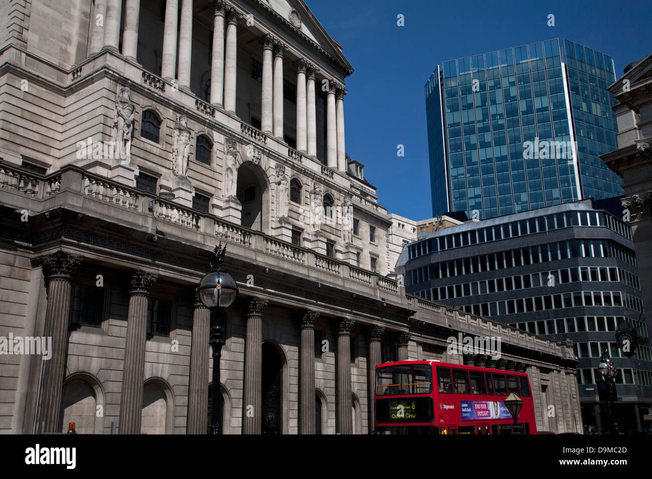 bank of england city of london england Stock Photo