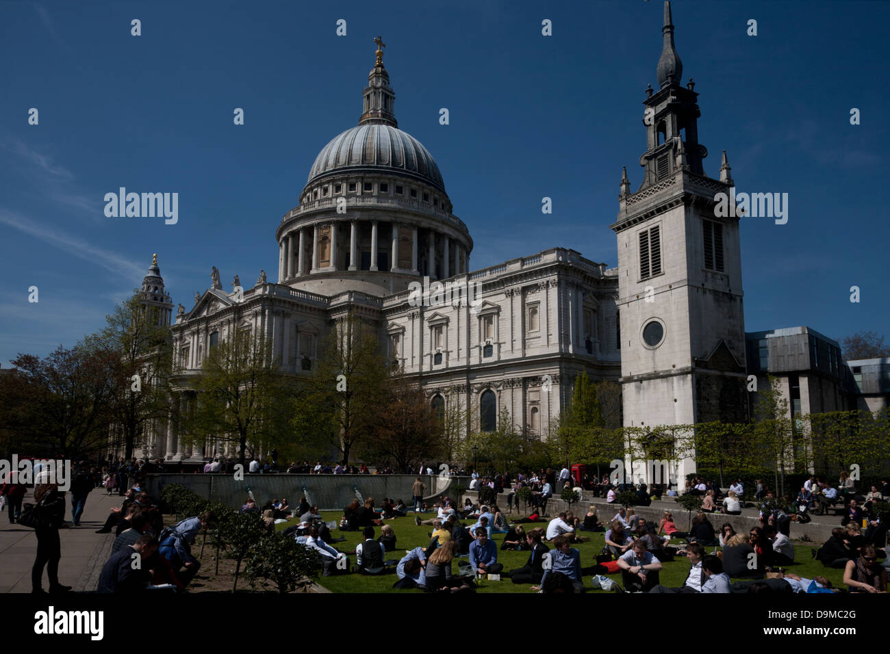 st pauls cathedral london england Stock Photo