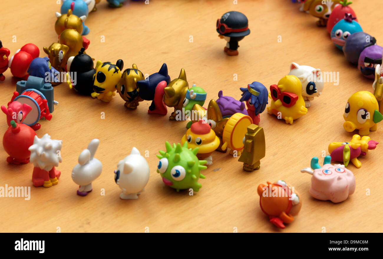 Collection Of Moshi Monsters Stock Photo
