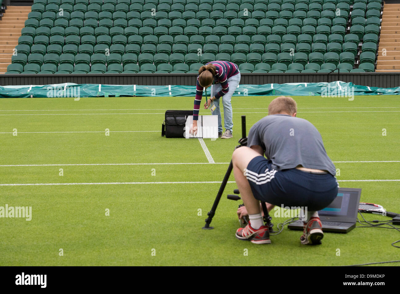 Tennis hawkeye system hires stock photography and images Alamy