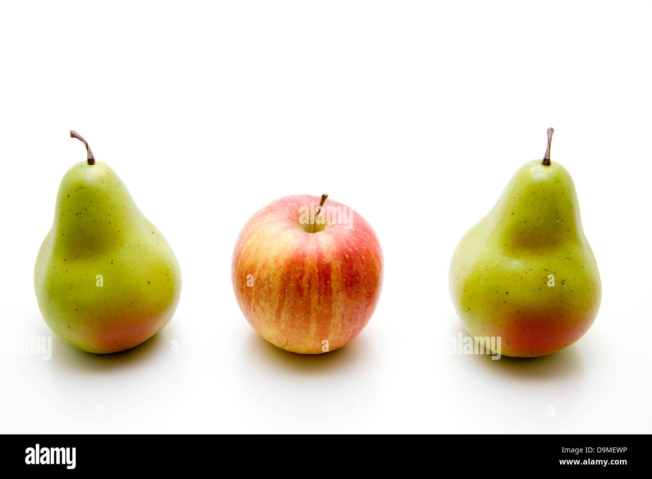 Pears and apple Stock Photo Alamy