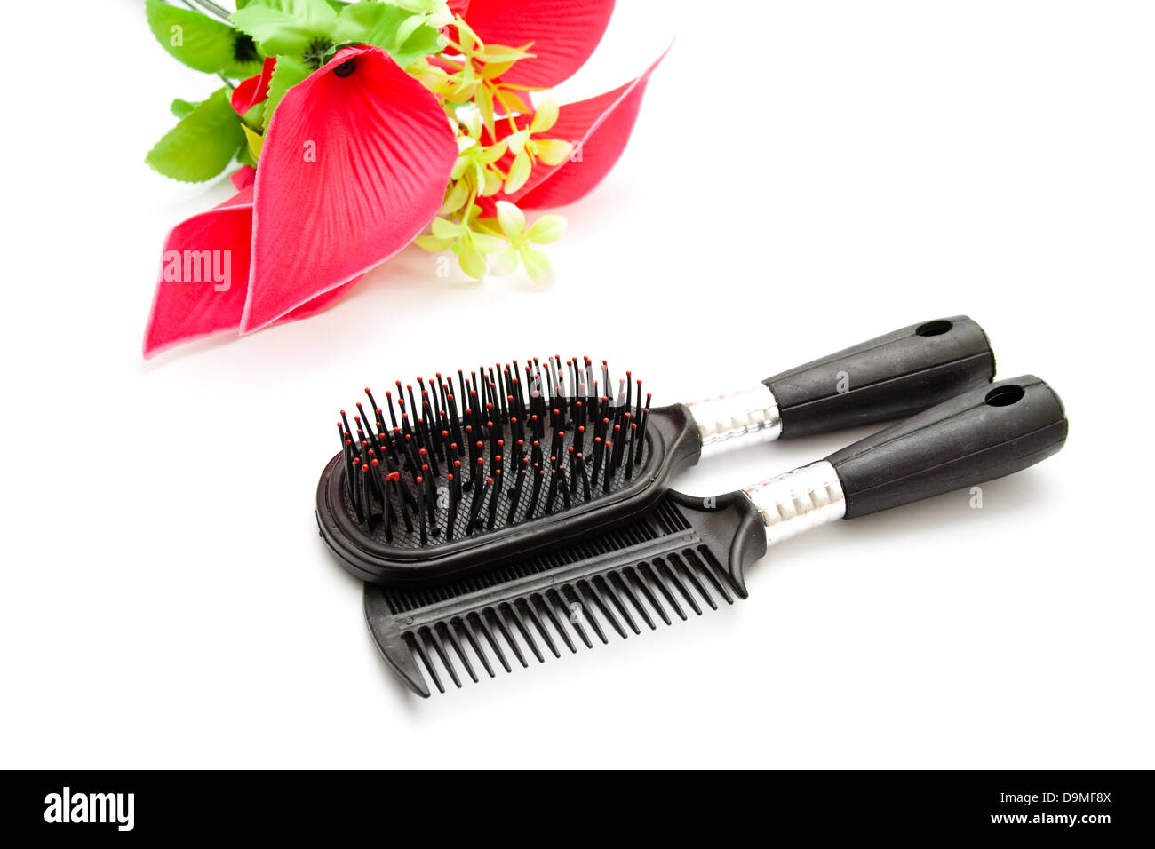 Black hairbrush hi-res stock photography and images - Alamy