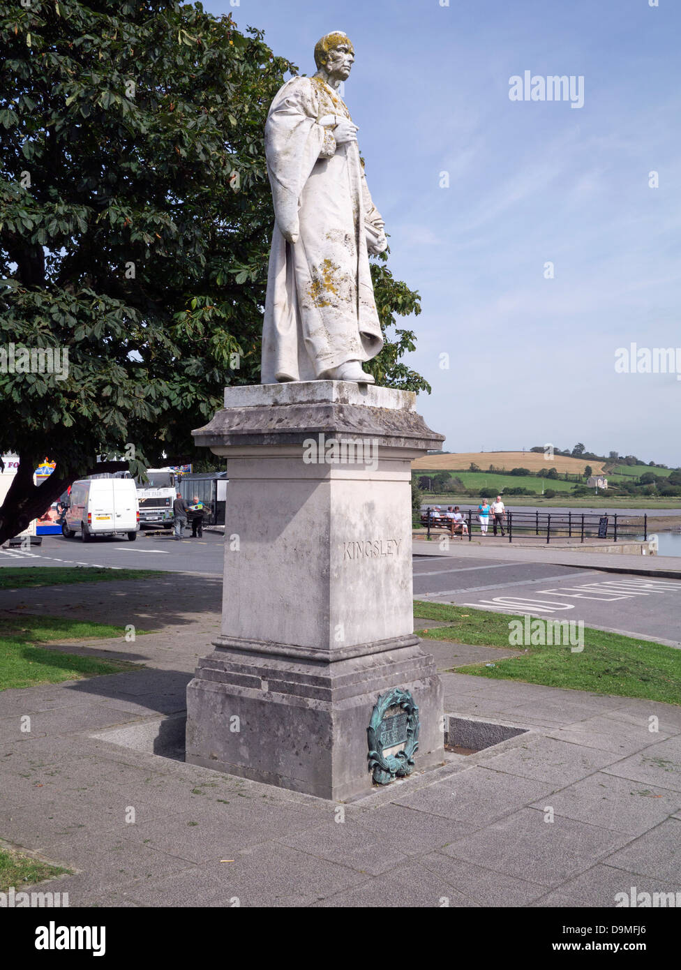 Charles kingsley statue hi-res stock photography and images - Alamy