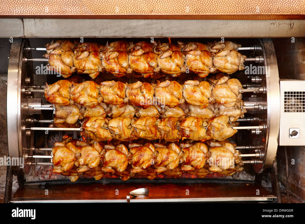 ei schoolbord Majestueus Rotisserie oven hi-res stock photography and images - Alamy