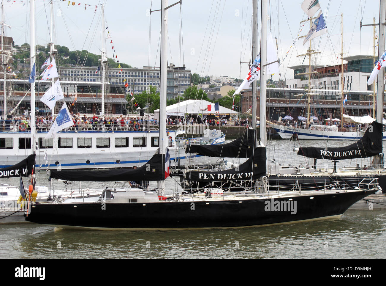 Pen Duick III and VI, Eric Tabarly sailing ship,Armada de la Liberte ...
