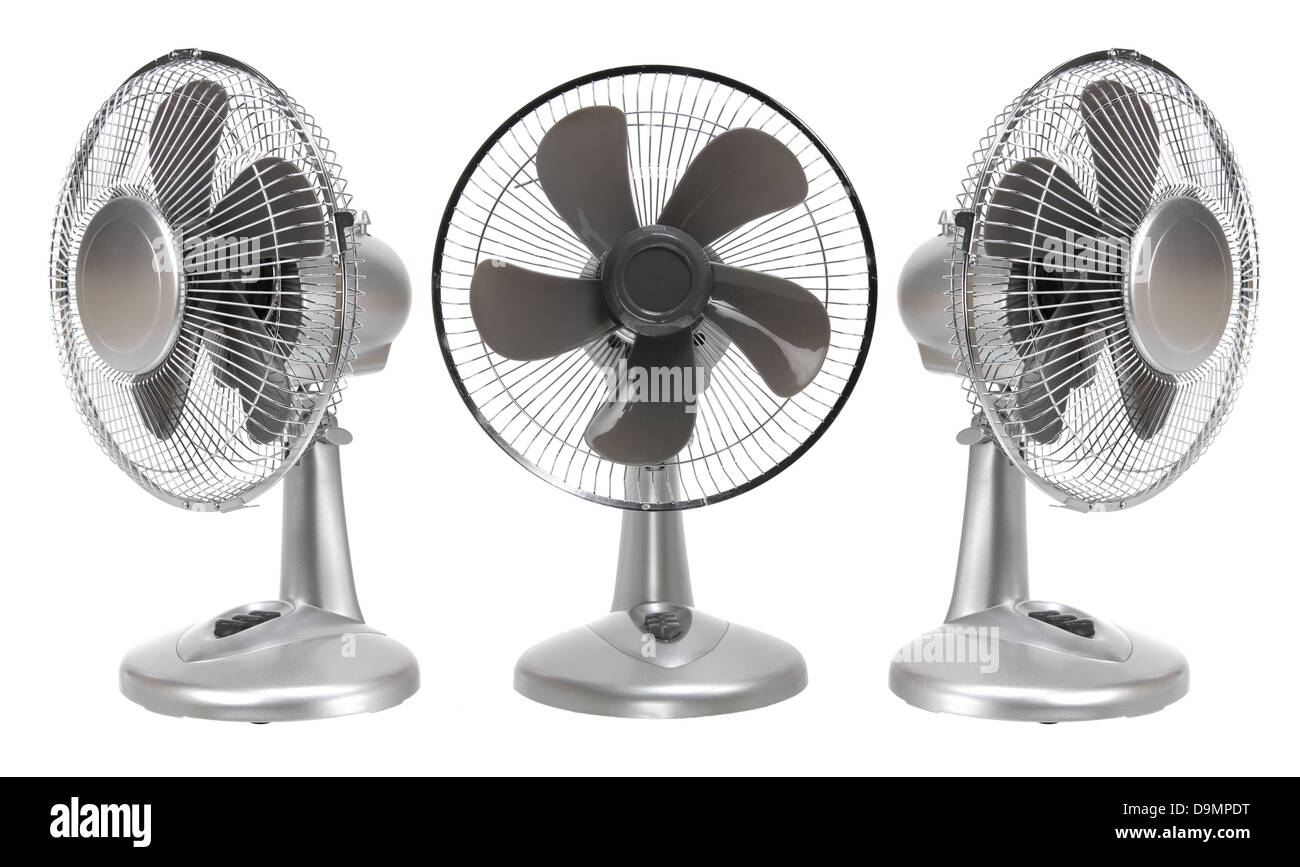 Electric Table Fans Stock Photo Alamy
