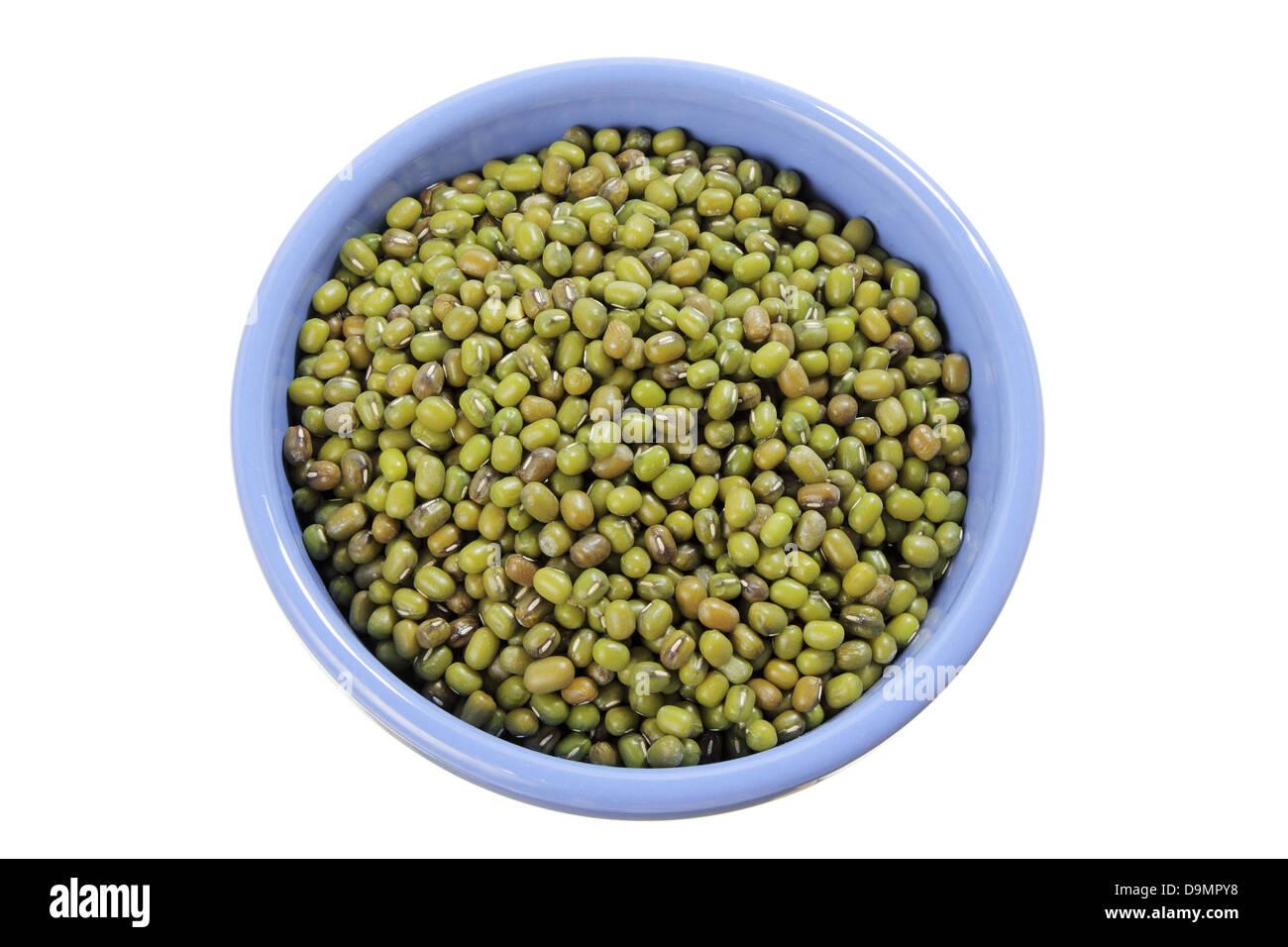 Mung Beans in Bowl Stock Photo Alamy